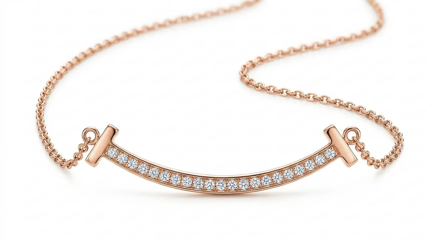 Tスマイル ネックレス